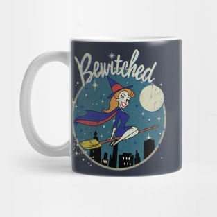 Bewitched  Oval Vintage Worn Mug